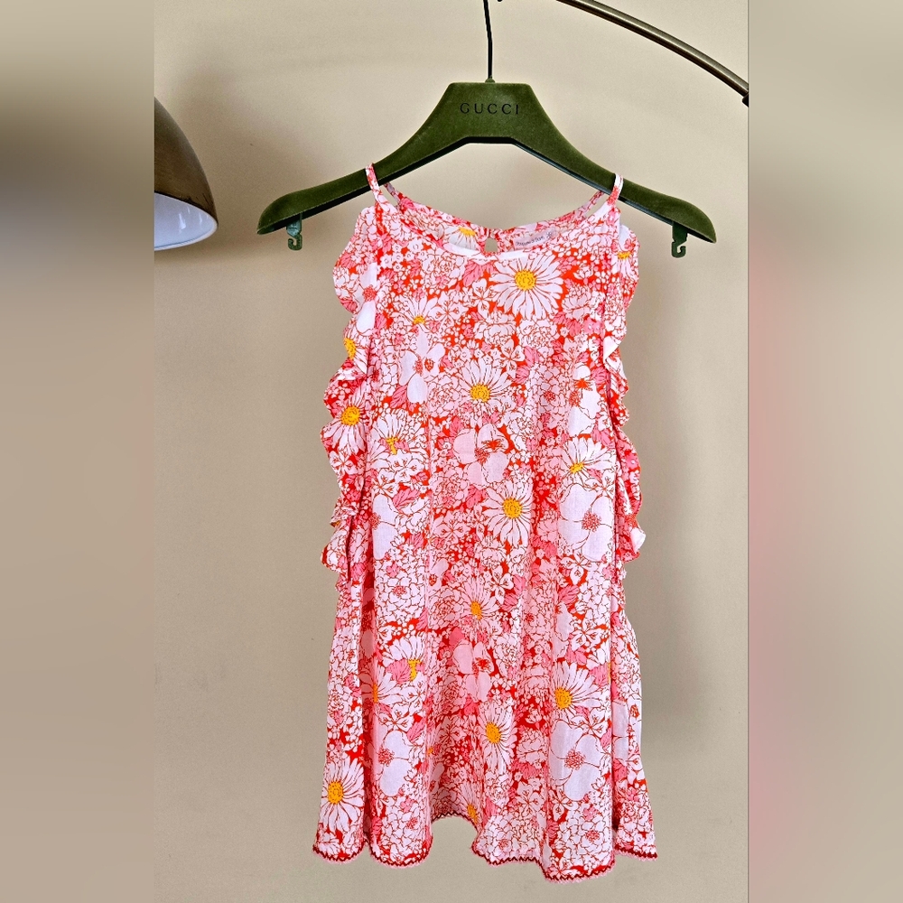 NWT POUPETTE  ST. BARTH Size:S Red and White Floral Top